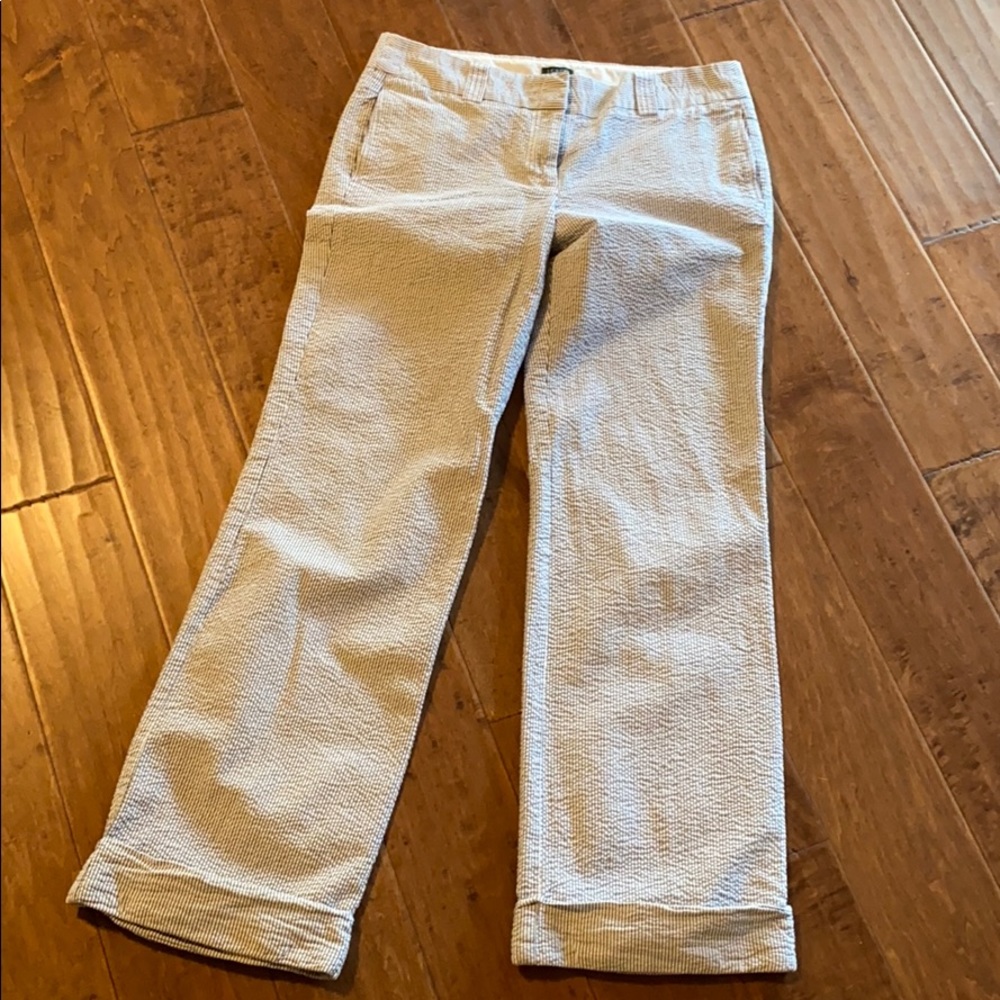 Seersucker pants
